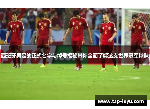 西班牙男足的正式名字与绰号揭秘带你全面了解这支世界冠军球队